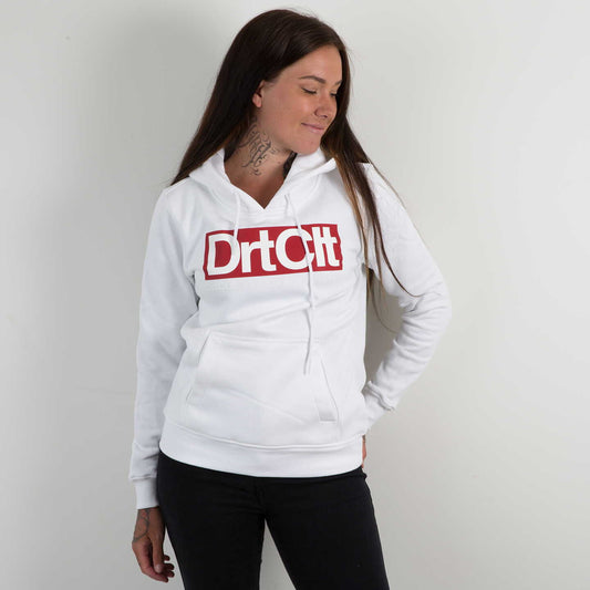 DIRTCULT STANLEY GIRLS HOODIE WHITE 