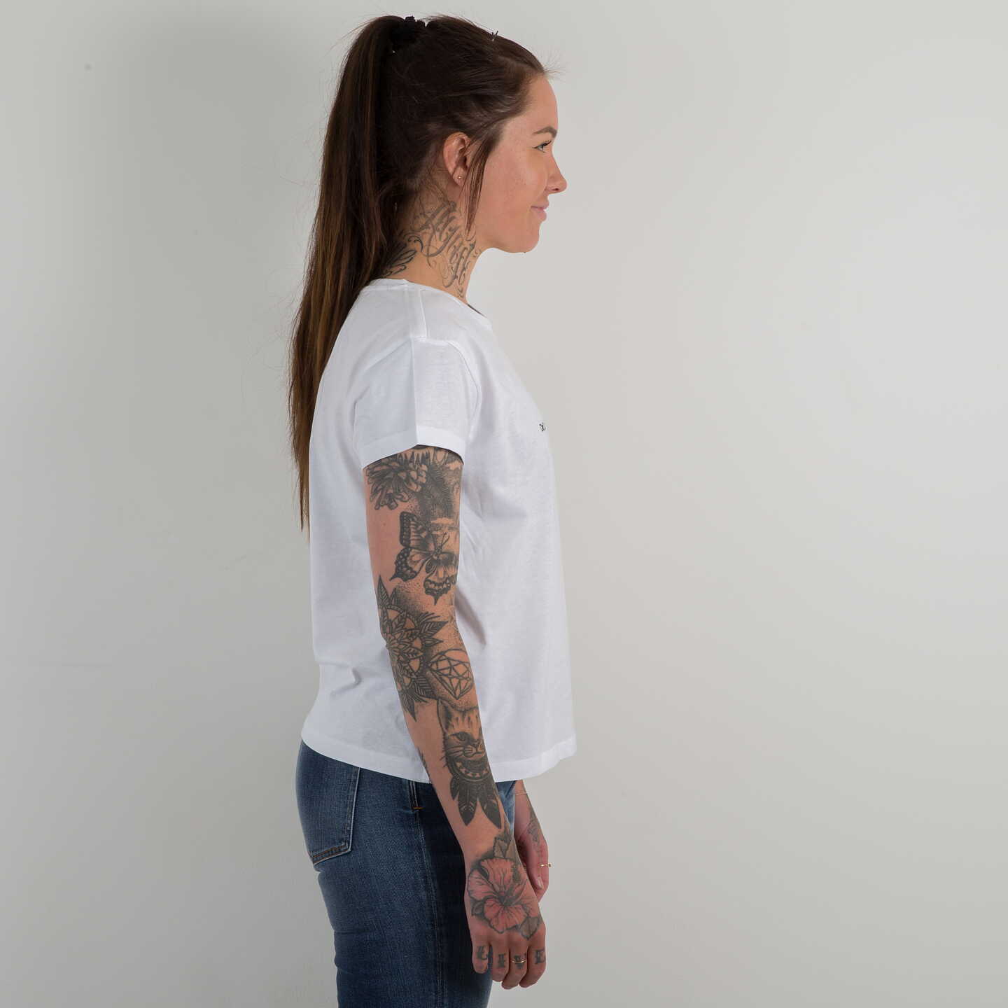 DIRTCULT IVY SQUARE TEE D1 - WHITE