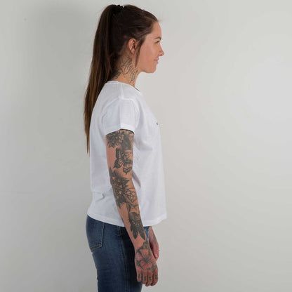 DIRTCULT IVY SQUARE TEE D1 - WHITE