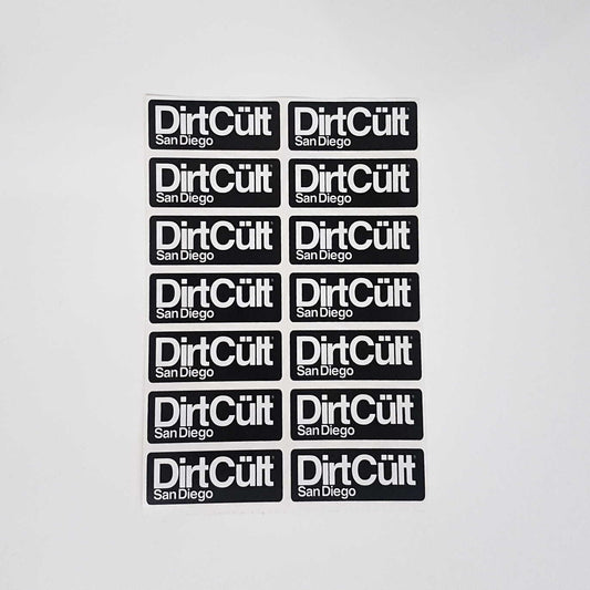 DirtCult Logo Stickers